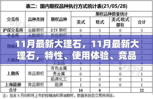 11月最新大理石深度解析，特性、體驗、競品對比及目標用戶群體探討