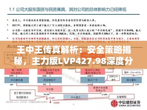 王中王傳真解析：安全策略揭秘，主力版LVP427.98深度分析