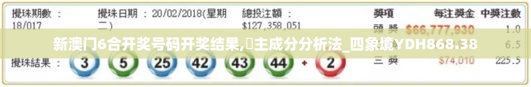 新澳門6合開獎號碼開獎結(jié)果,?主成分分析法_四象境YDH868.38