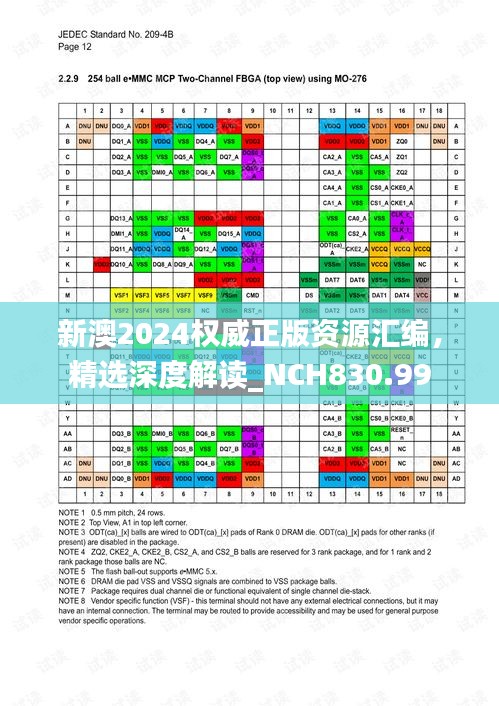 新澳2024權(quán)威正版資源匯編，精選深度解讀_NCH830.99