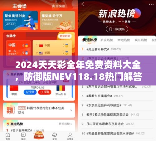 2024天天彩全年免費(fèi)資料大全，防御版NEV118.18熱門解答匯總