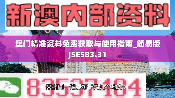 澳門精準(zhǔn)資料免費(fèi)獲取與使用指南_簡易版JSE583.31