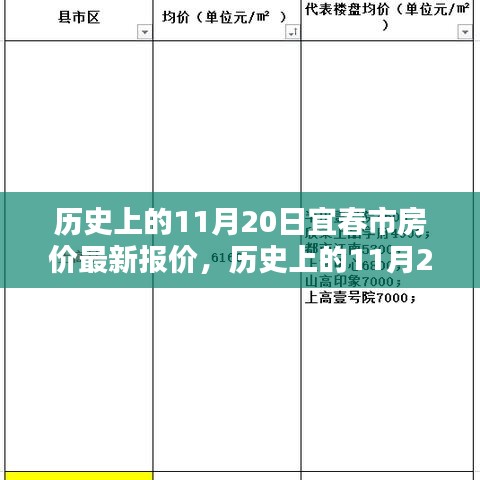 歷史上的11月20日，宜春市房?jī)r(jià)最新報(bào)價(jià)及未來(lái)趨勢(shì)洞悉