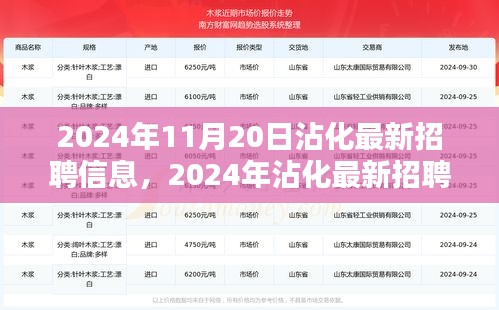 2024年沾化最新招聘信息全攻略，獲取與應(yīng)聘指南（初學(xué)者與進(jìn)階用戶必備）