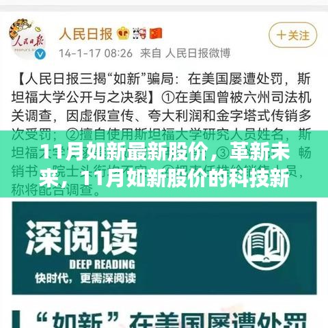 革新之星，最新股價(jià)揭示如新科技的力量與未來(lái)展望