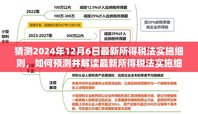 最新所得稅法實施細則預測解讀指南，針對2024年12月6日的步驟指南與猜測分析