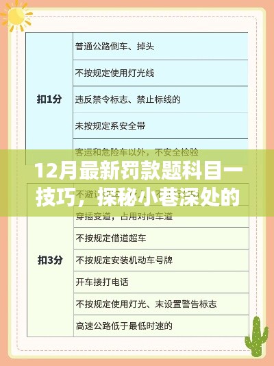 探秘駕駛寶典，揭秘科目一罰款題制勝技巧與小巷駕駛秘籍（最新更新）