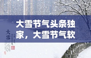 大雪節(jié)氣頭條獨家，大雪節(jié)氣軟文 